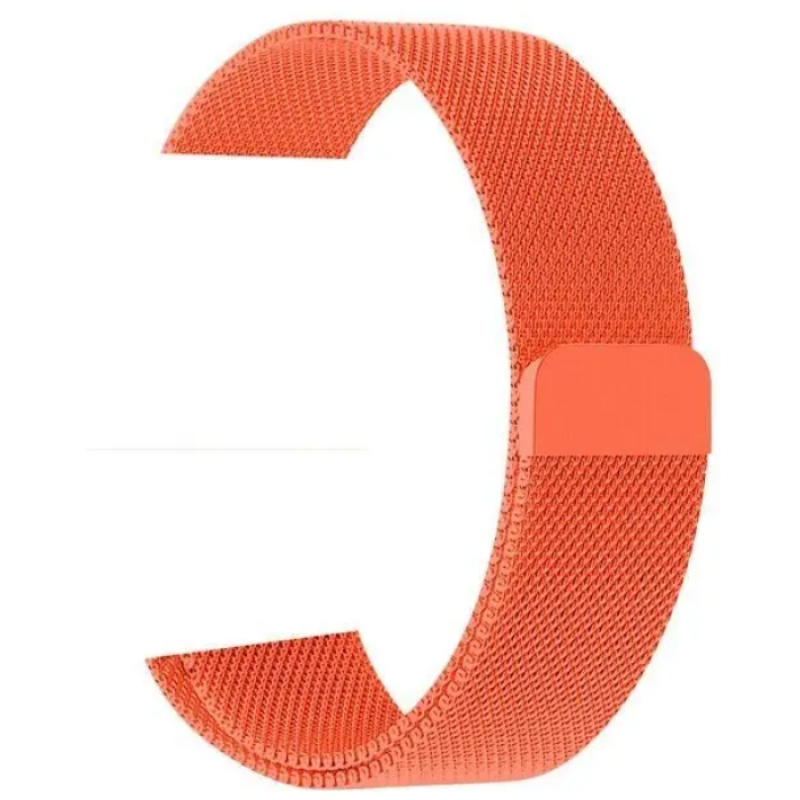 Ремінець Apple Watch металевий Milanese Loop 38/40/41 mm помаранчевий (orange)