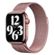 Ремінець Apple Watch металевий Milanese Loop 42/44/45/49 mm розовое золото (rose gold)