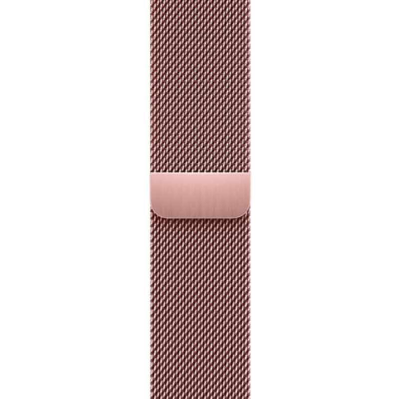 Ремінець Apple Watch металевий Milanese Loop 42/44/45/49 mm розовое золото (rose gold)