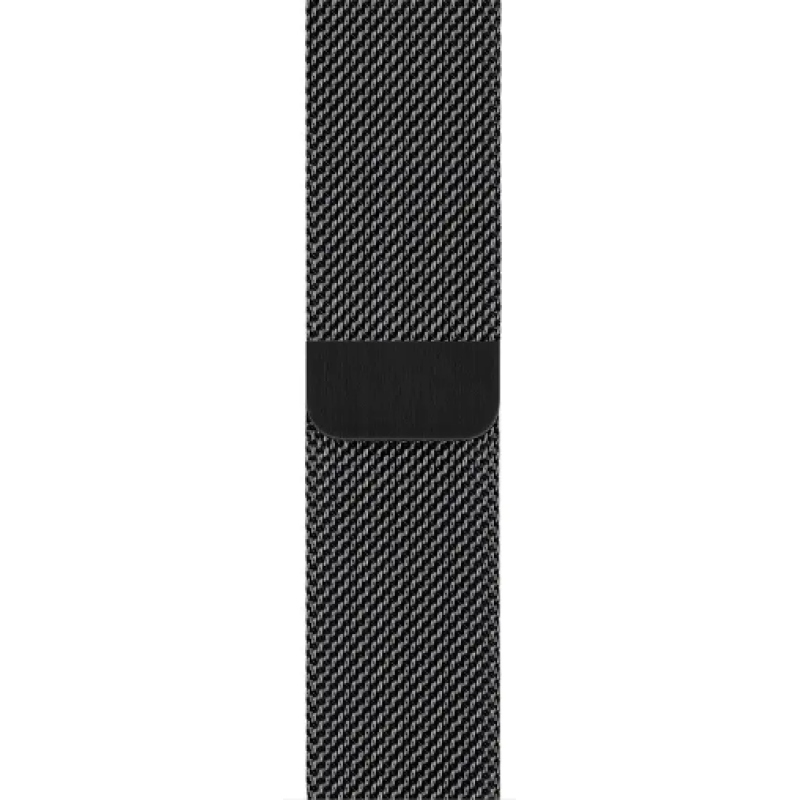Ремешок Apple Watch металлический Milanese Loop 38/40/41 mm черный (black)