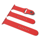 Ремешок Apple Watch silicone (3 in 1, size S-M-L) 42/44/45/49 mm красный (red)