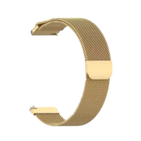 Ремінець Amazfit/Samsung Metall 20 mm gold