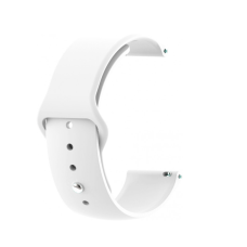 Ремінець Amazfit/Samsung silicone 22mm білий