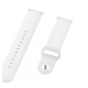 Ремешок Amazfit/Samsung silicone 22mm белый