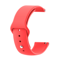 Ремешок Amazfit/Samsung silicone 22mm красный