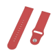 Ремешок Amazfit/Samsung silicone 22mm красный