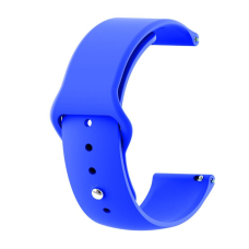 Ремінець Amazfit/Samsung silicone 20mm синій