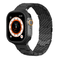 Ремешок Apple Watch Карбоновый Carbone plastic 38/40/41 mm черный