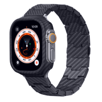 Ремешок Apple Watch Карбоновый Carbone plastic 38/40/41 mm темно-синий