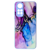 Чохол накладка Marble Glass Xiaomi Redmi Note 11 / 11s 4G Лаванда