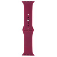 Ремінець Apple Watch silicone 38/40/41 mm Бордовий (Garnet)