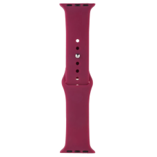 Ремешок Apple Watch silicone 38/40/41 mm Бордовый (Garnet)