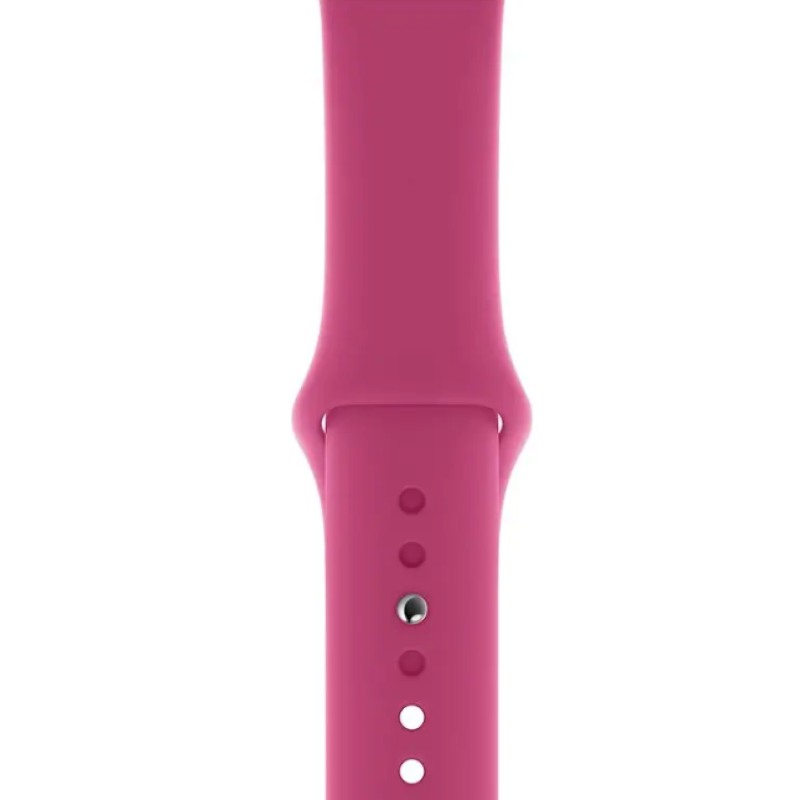 Ремінець Apple Watch silicone 38/40/41 mm Малиновий (Dragon Fruit)