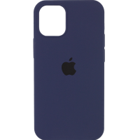 Чохол Silicone Case iPhone 16 Pro Синій (Midnight Blue)