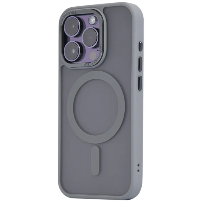 Чохол OC Matte With MagSafe iPhone 16 Pro Max Grey