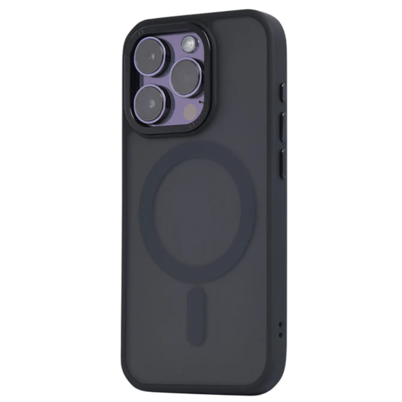 Чехол OC Matte With MagSafe iPhone 16 Pro Max Black
