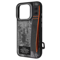 Чехол Kajsa Outdoor Collection Tie Dye with Magnetic Ring iPhone 16 Pro Black