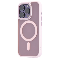 Чохол OC Matte With MagSafe iPhone 15 Pro Pink