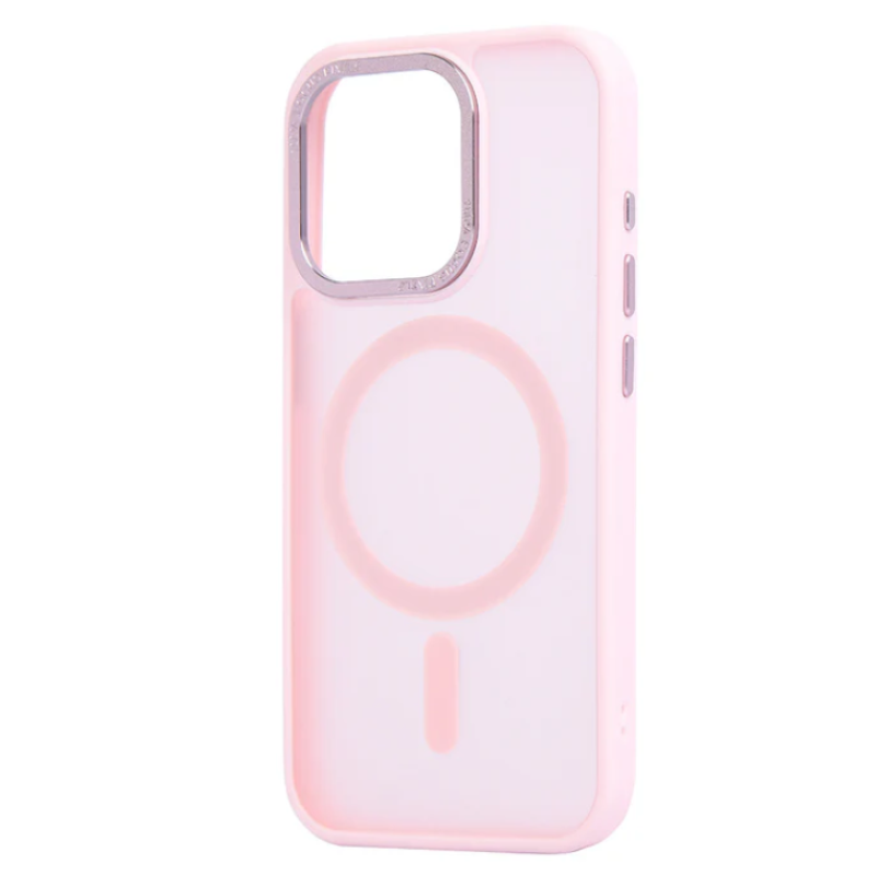 Чохол OC Matte With MagSafe iPhone 16 Pro Pink