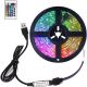 Светодиодная лента LED Rixme B5050 RGB 3m 90Led USB с пультом управления