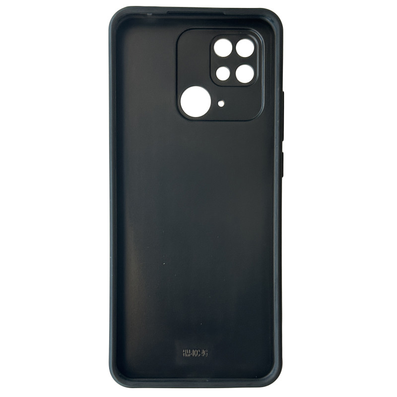Чехол накладка Art Case Glass Xiaomi Redmi 10С / Poco C40 Тюльпаны