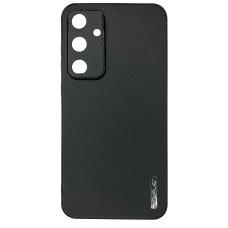 Чехол накладка Leather Case Wave Samsung A35 Черный
