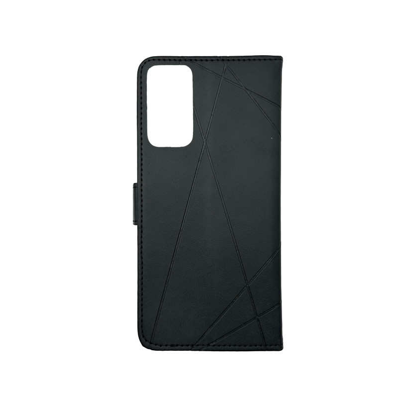 Чехол книжка Business leather Хлястик Samsung A51 Черный