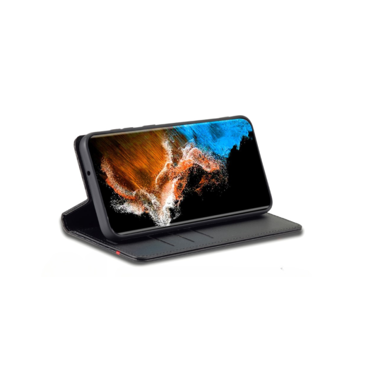 Чехол книжка LC.IMEEKE Carbon Samsung A53 5G черный