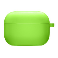 Чохол футляр для навушників AirPods 3 з мікрофіброю Салатовий