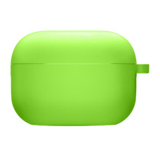 Чехол футляр для наушников AirPods Pro2 с микрофиброй Салатовый