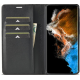 Чехол книжка LC.IMEEKE Carbon Samsung A53 5G черный