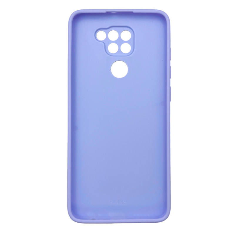 Чохол накладка Marble Glass Xiaomi Redmi Note 9 Біла лаванда