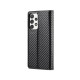 Чехол книжка LC.IMEEKE Carbon Samsung A53 5G черный