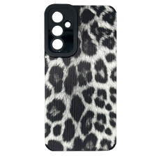 Чохол накладка Animal Case Samsung A34 Сірий Леопард