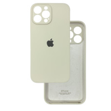 Чохол Silicone Case Camera Protective iPhone 13 Pro Max Бежевий (Antique White)