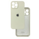 Чохол Silicone Case Camera Protective iPhone 12 Pro Max 6.7'' Бежевий (Antique White)