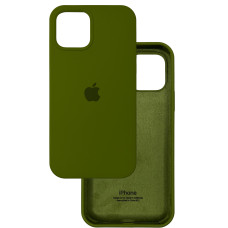 Чохол Silicone Case iPhone 13 / 14 Зелений (Army Green)