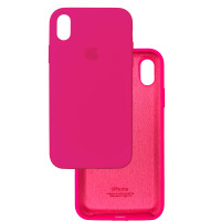 Чохол Silicone Case iPhone Xr Рожевий (Barbi Pink)