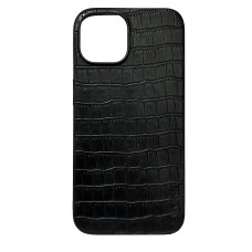 Чехол накладка AIORIA Crocodile Texture iPhone 15 Черный