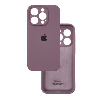 Чохол Silicone Case Camera Protective iPhone 13 Pro Ліловий (Black currant)