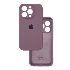 Чохол Silicone Case Camera Protective iPhone 13 Pro Ліловий (Black currant)