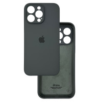 Чохол Silicone Case Camera Protective iPhone 15 Pro Max Сірий (Charcoal gray)