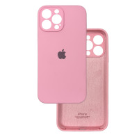 Чехол Silicone Case Camera Protective iPhone 13 Pro Max 6.7'' Розовый (Cotton Candy)