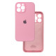 Чохол Silicone Case Camera Protective iPhone 12 Pro Max 6.7'' Рожевий (Cotton Candy)