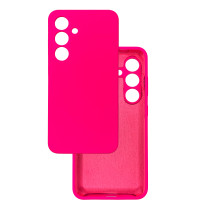 Чохол накладка Silicone Cover Soft Touch ЗК Samsung S24 / S25 Фуксія