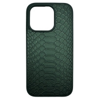 Чохол накладка Polo SB Snake iPhone 14 Pro Max Dark Green