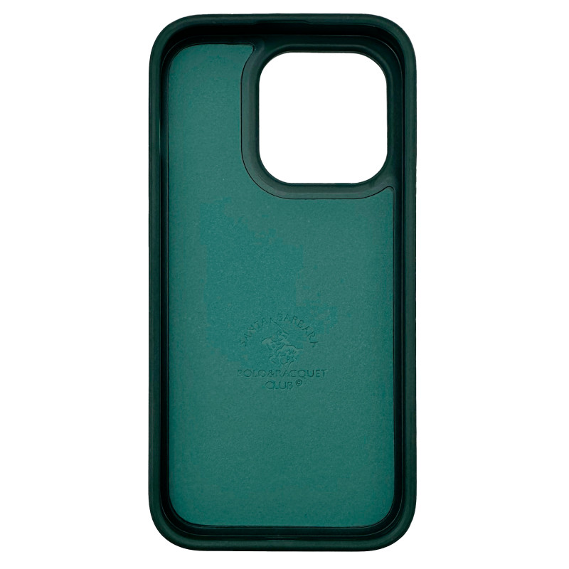 Чехол накладка Polo SB Snake iPhone 14 Pro Max Dark Green