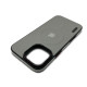 Чохол Leather Style with Logo and Magsafe iPhone 14 Pro Max Сірий