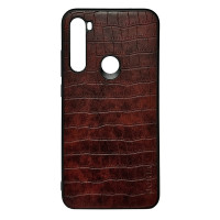 Чохол накладка AIORIA Crocodile Texture Xiaomi Redmi Note 8 Темно-коричневий