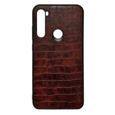 Чохол накладка AIORIA Crocodile Texture Xiaomi Redmi Note 8 Темно-коричневий